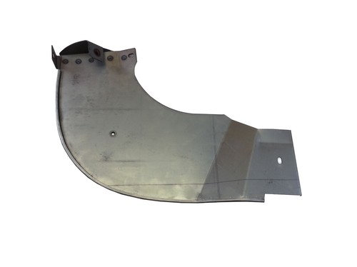 Rear bumper splash pan left - rear,