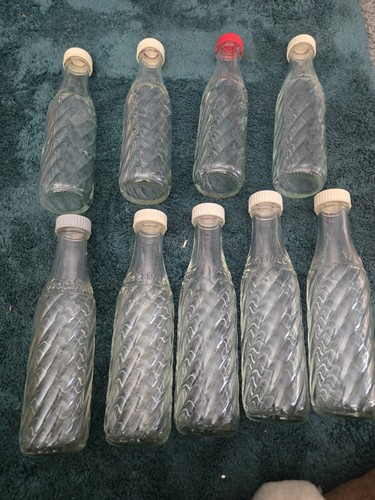 Vintage screw top glass soda - 9,