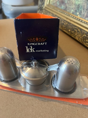 Vintage kingcraft cruet set - kingcraft,