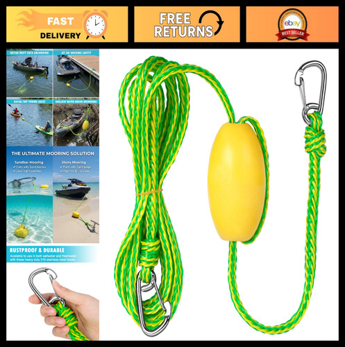 Kayak tow line drift sock - tow,