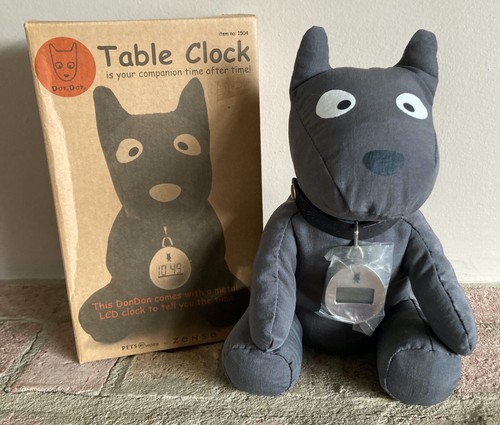 Dondon table clock - dondon, plush