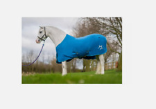 Hy Zeddy Fleece Rug Horse Size 4'6" in Turquoise Blue Equestrian Equipment