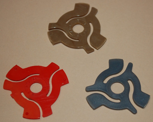 Record adapters centres - centres, 7"