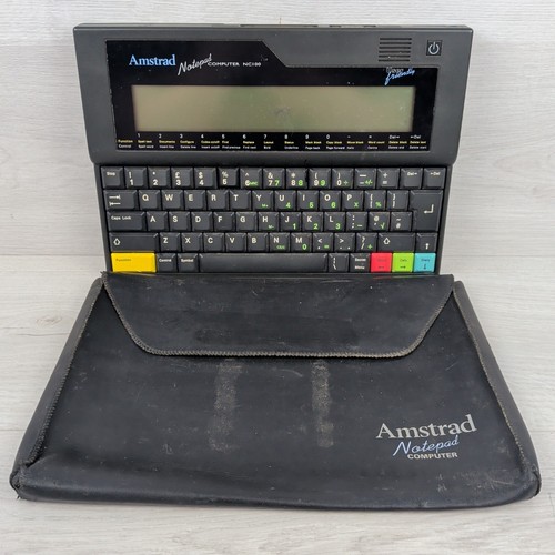 Amstrad nc100 word processor - amstrad,
