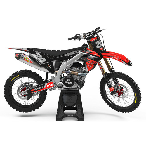 Graphics fits kawasaki kx - mx,
