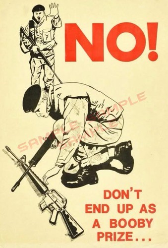British army banner warning - army, op
