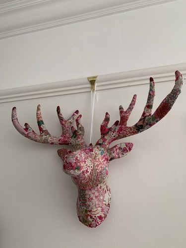 Stag trophy head liberty print - head,