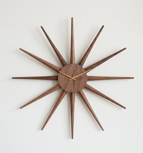 Mid century sunburst wall - century,