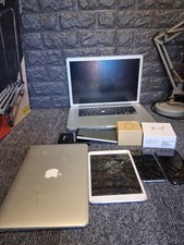 apple joblot spares or repair bundle mac air table phones ect and others