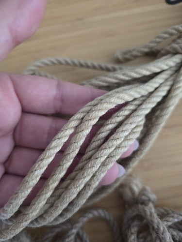 Premium natural hemp rope for - natural,