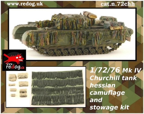 Redog churchill tank - redog, 1:72