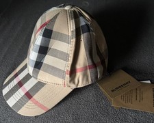 BURBERRY Check Cap