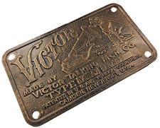 HMV His Masters Voice Dog (RCA) Nipper - Metal Sign - 1980s London Pop Virgin