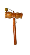 Wooden clacker 17cm - wooden,