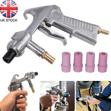 Sand Blasting Gun Kit, 4 Pcs Ceramic Nozzles, for Abrasive Sand Blaster Blasting