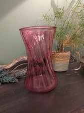 Vintage Cranberry Pink Glass