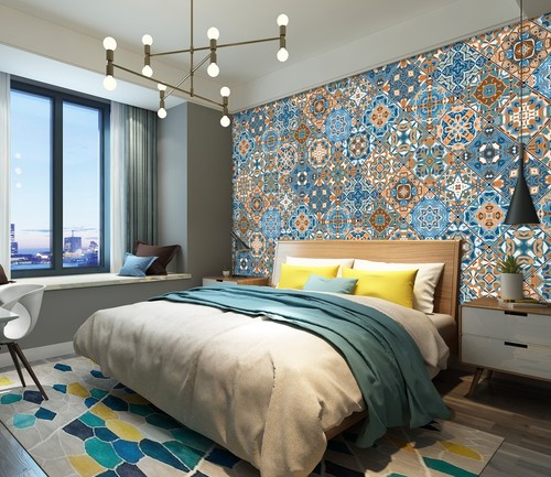 Rhombus tiles r5231 - 3d,