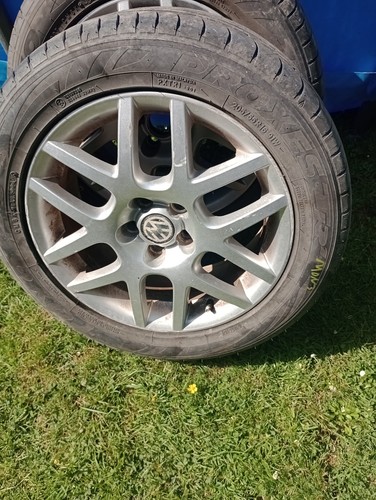 Mk4 golf alloy wheel tyre - wheel+,