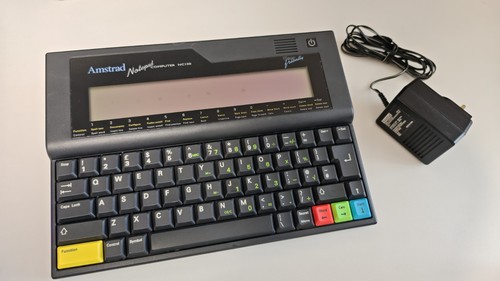 Amstrad nc100 notepad - amstrad,