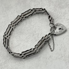 Vintage sterling silver gate