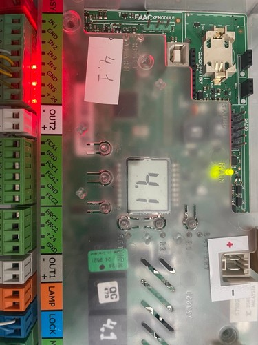 Faac e124 control panel - e124,
