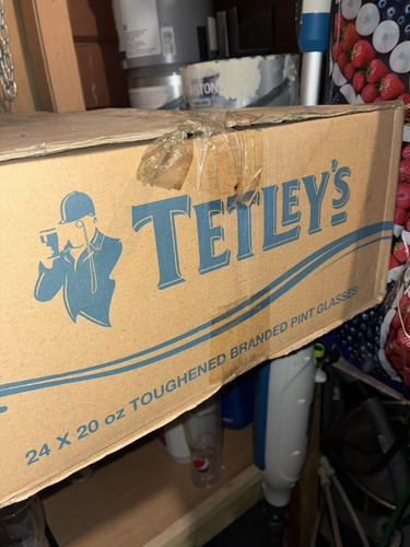 X24 tetley 20oz - tetley's, toughened