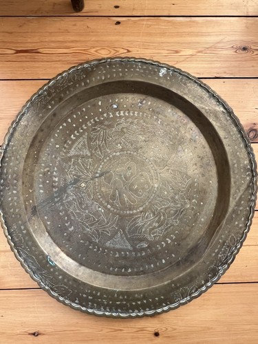 Chinese export engraved brass - engraved,