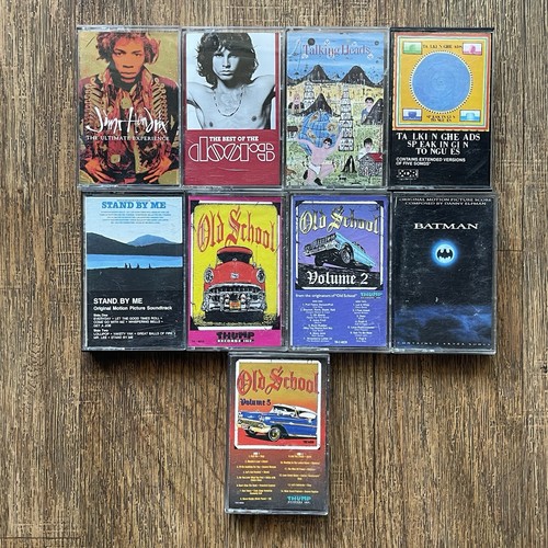 Lot music cassette tapes - 9,