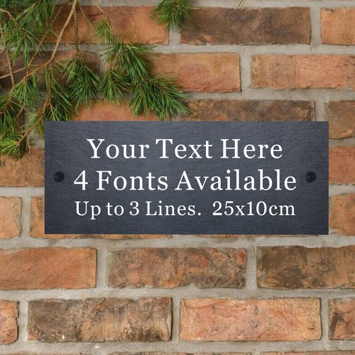 Personalised plaque natural - personalised,
