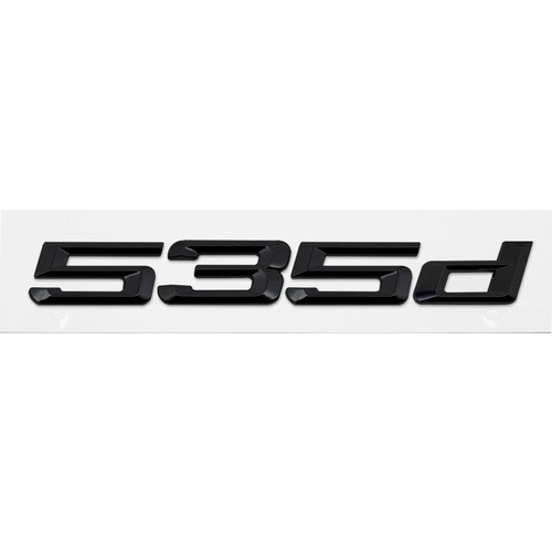 Gloss black 535d car - 535d,