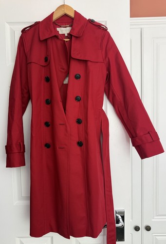Hobbs red trench - red, coat