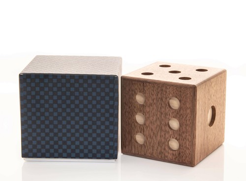 Dice puzzle box handmade - handmade, in