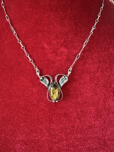 Vintage sterling silver green - sterling,