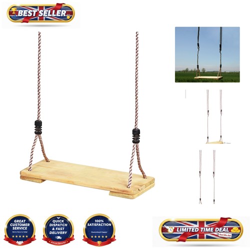 Versatile wooden swing seat - wooden,