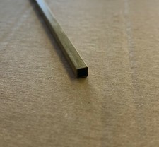 SQUARE BRASS TUBE Sizes 1/16"