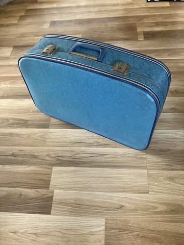 Vintage suitcase blue - ,