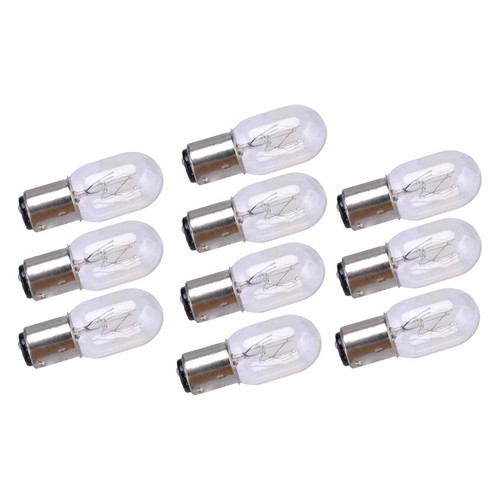 20x 110v 15w ba15d bulb - 110v,