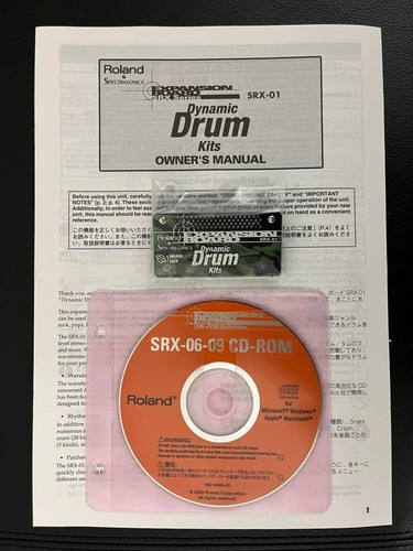 Roland srx dynamic drum - srx-01,