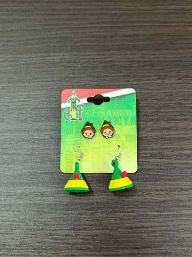 Elf buddy earrings set - elf,