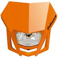 Polisport LMX Universal Road Legal Headlight Enduro Orange KTM CRF RMZ YZF KXF