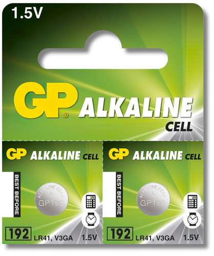 Lr41 batteries alkaline - gp,