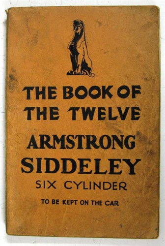 Armstrong siddeley six - siddeley,