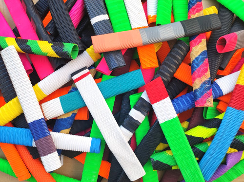 Cricket bat grips - assorted, 5