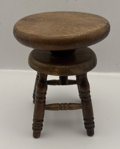 Vintage mini wooden - mini, rotating