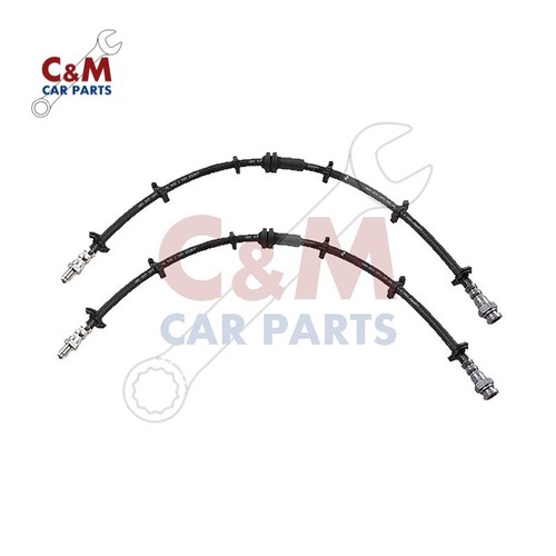 Front brake hose - front, pair