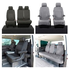Vw T6/T6.1 Caravelle Seat Covers Transporter Waterproof Tailored