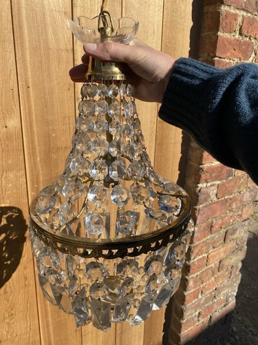 Vintage crystal glass - vintage,