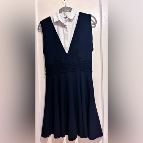 The kooples navy fit flare - the,