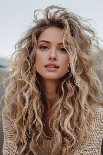 Balayage beige blonde ash - blonde,
