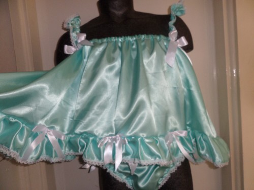 Abdl sissy baby mint green - abdl,